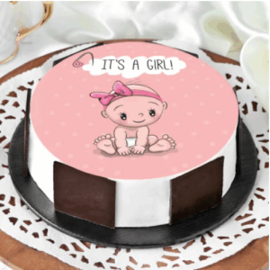 Baby Girl Cake